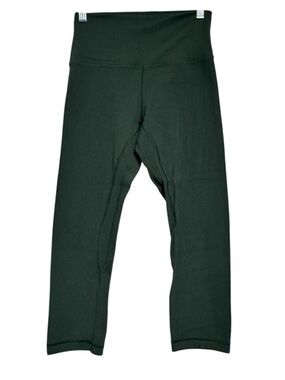 Lululemon Align Crop *21" in Teal Shadow